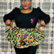 Hand-Crafted 720-Degree Ankara Peplum: african print, ankara, peplum, blouse, women's peplum, 75% Polyester (Small), Ready To Wear - DC401