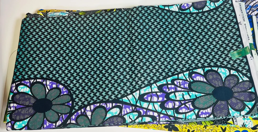 African Print Fabric, Ankara, YARD or WHOLESALE (100% Cotton) - DCL007 [LIMITED EDITION Glitter Ankara]