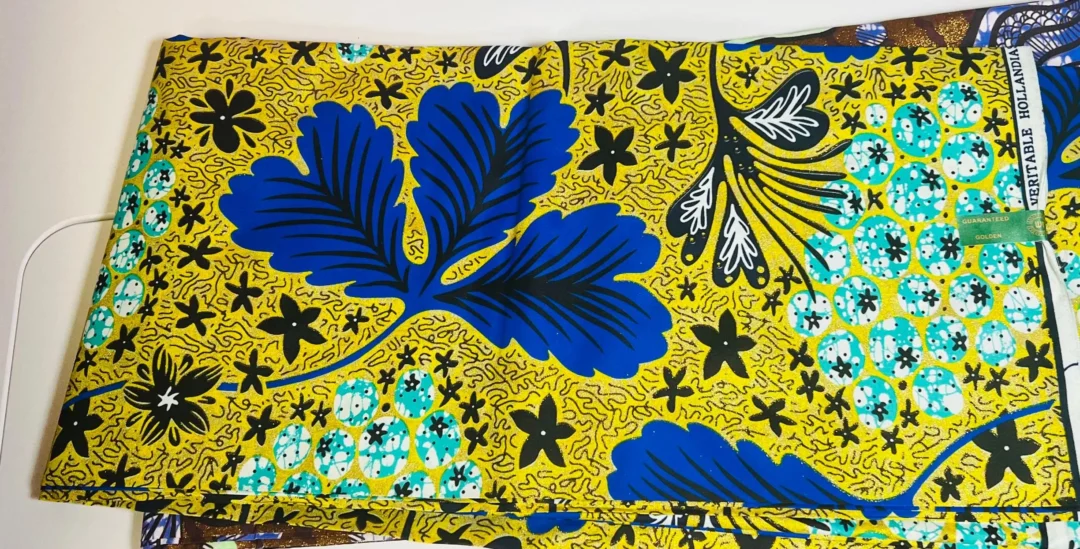 African Print Fabric, Ankara, YARD or WHOLESALE (100% Cotton) - DCL009 [LIMITED EDITION Glitter Ankara]